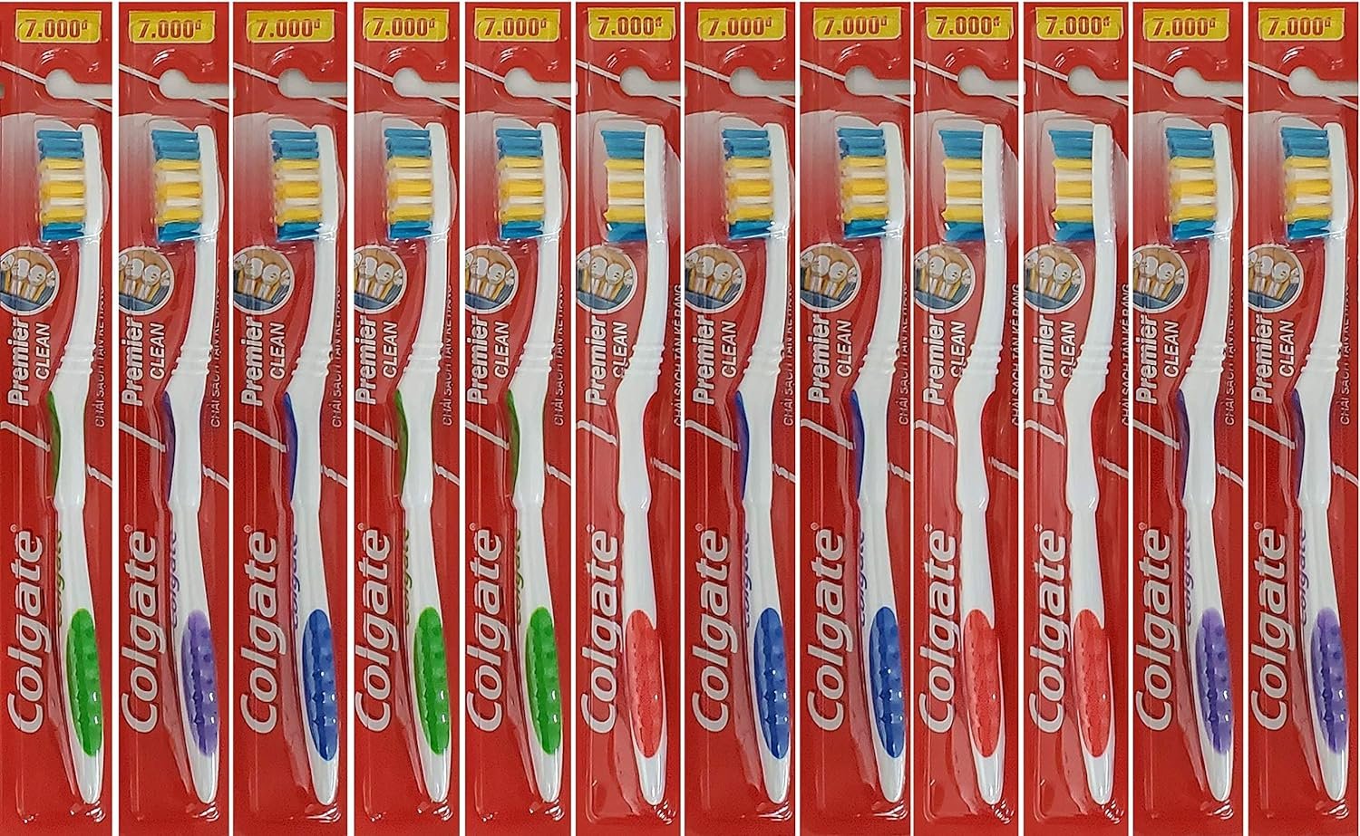 Colgate Toothbrushes Premier Extra Clean(12 Toothbrushes)