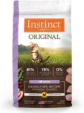 Instinct Original Kitten Dry Cat Food, Raw Coated Kibble, High Protein, Grain Free Recipe – Real Chicken, 4.5 lb. Bag