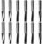 Krest Cleopatra 420 7″ Flat Square Back Barber Hair Comb (12 Pack)
